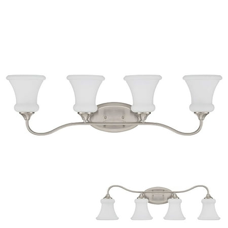 4 bulb vanity light cottage style satin nickel vanity light bulb bath wall fixture curved bar opal glass 4 bulb vanity light cottage style satin nickel vanity light bulb bath wall fixture curved bar opal glass